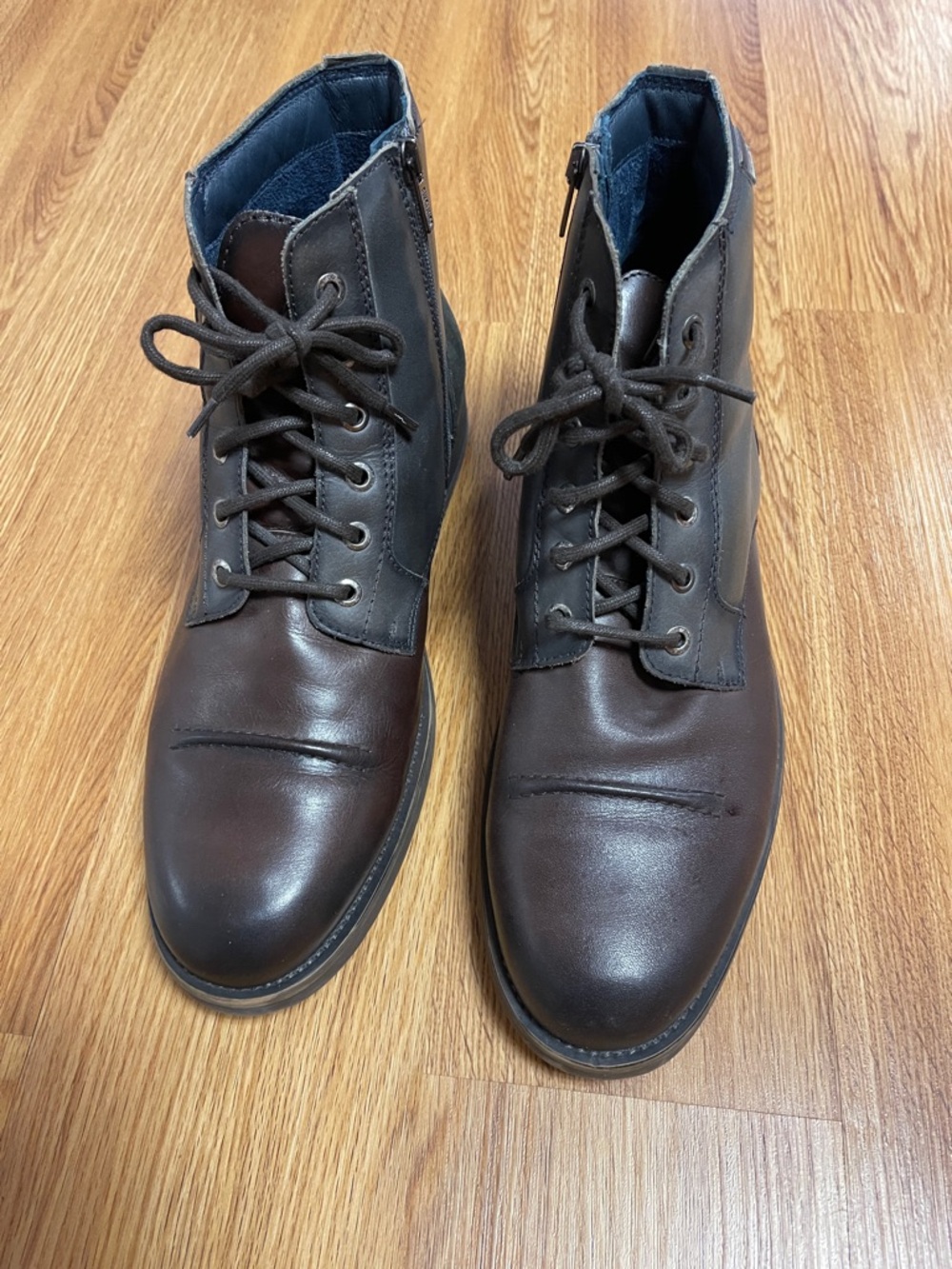 PIKOLINOS Oxblood, Grey and Black Suede boots 13 D Great Condition!